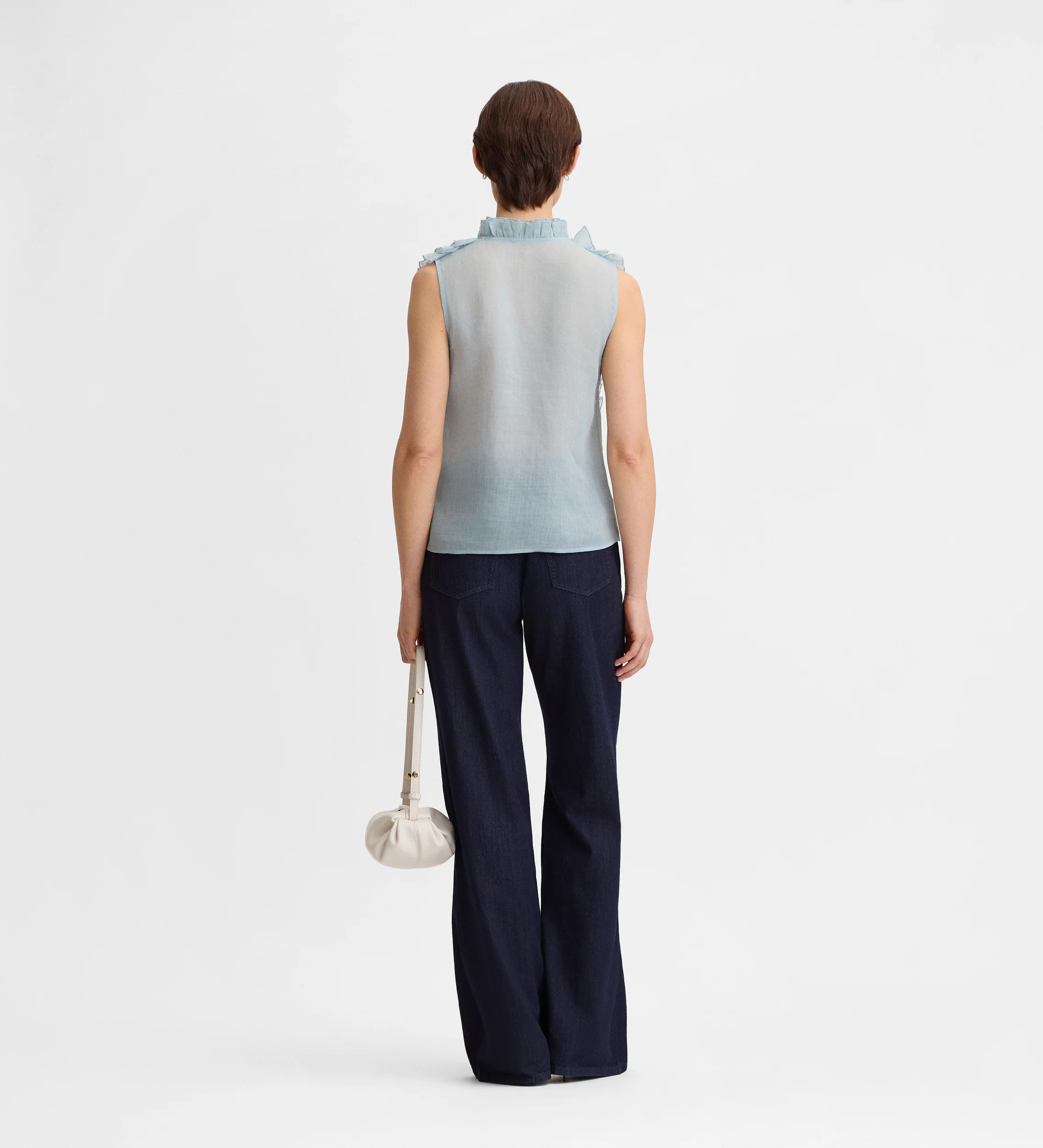 Blusa lino volantes - Image 5