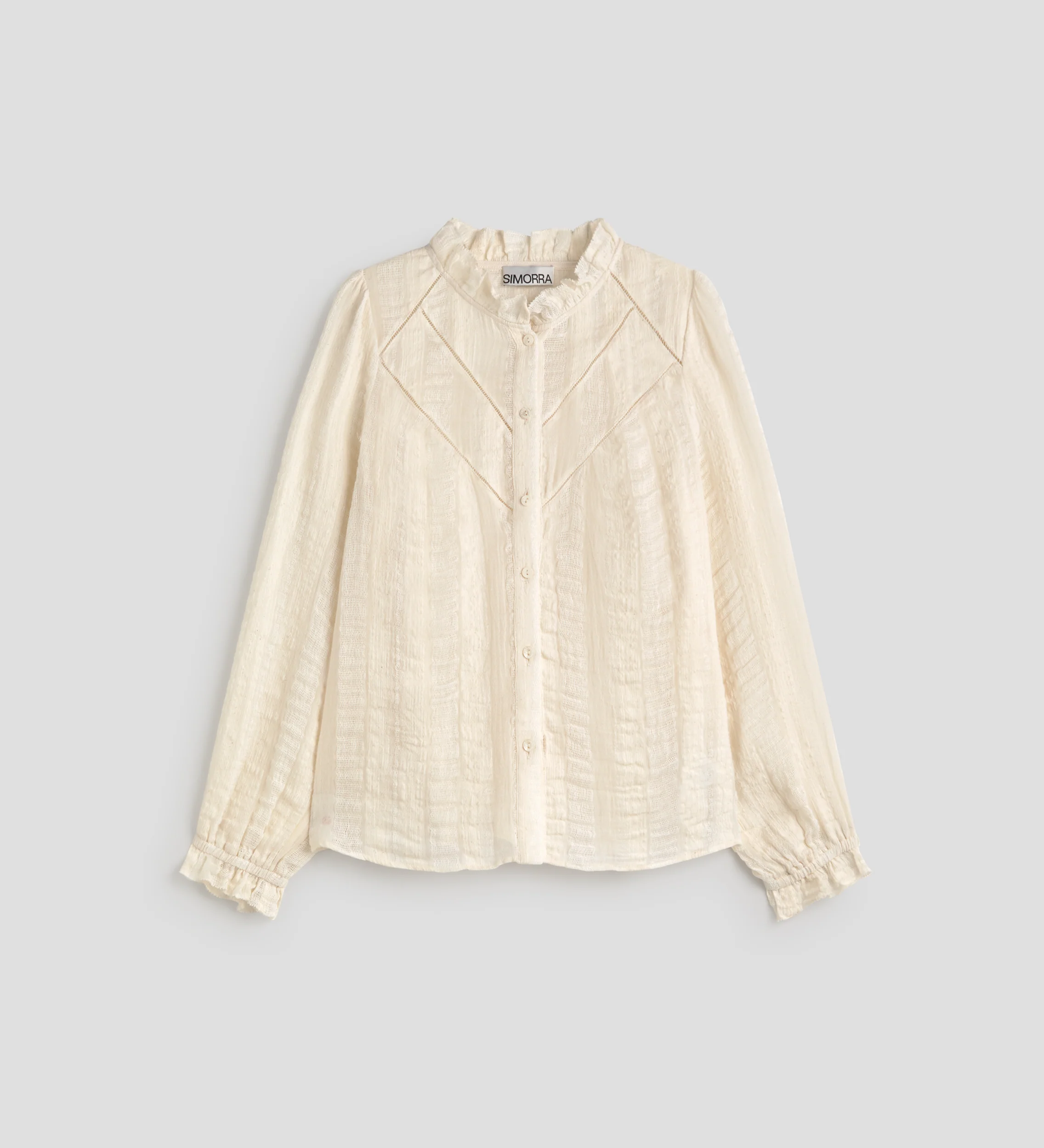 Blusa romántica textura - Image 6