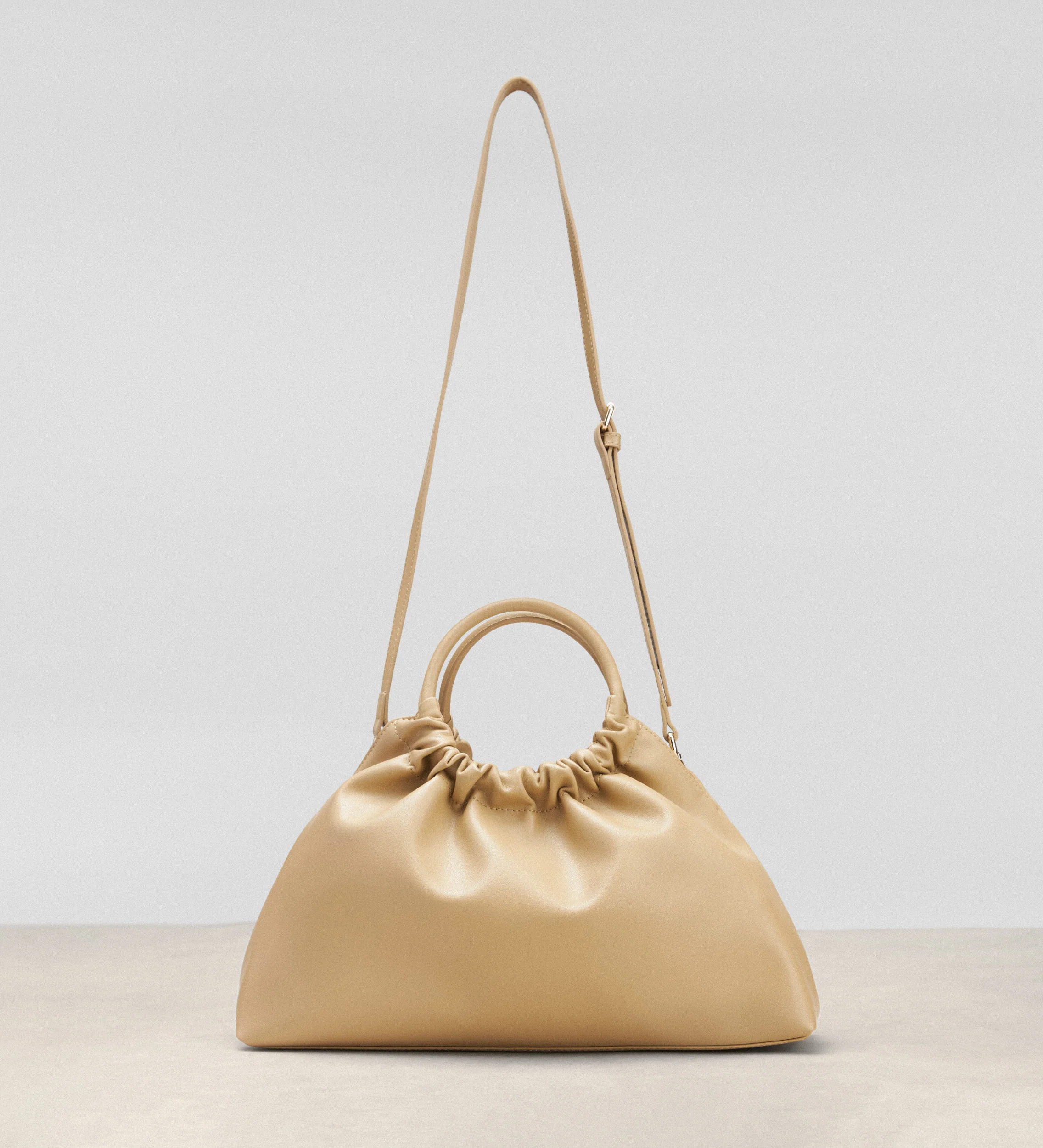 Bolso piel fruncido - Image 4