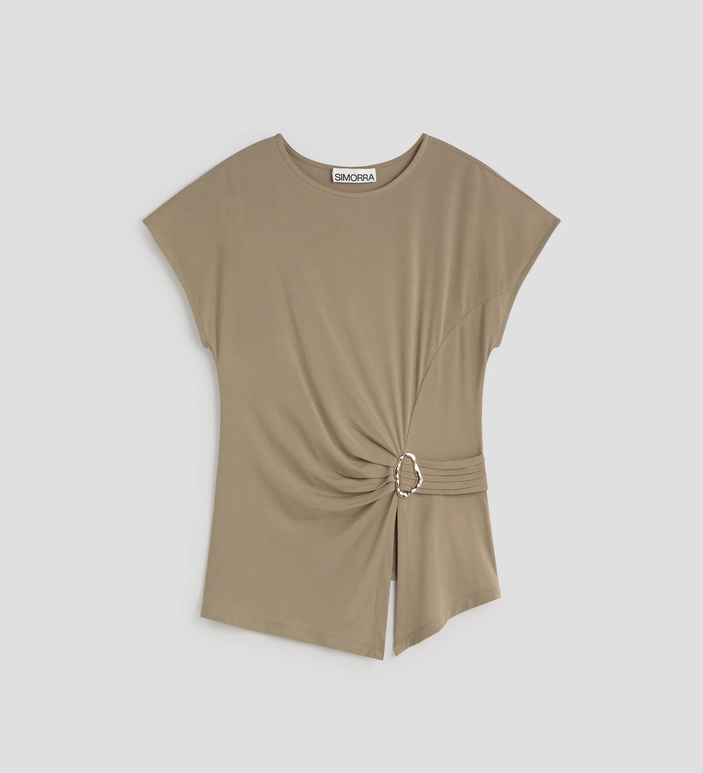 Camiseta asimétrica hebilla - Image 6