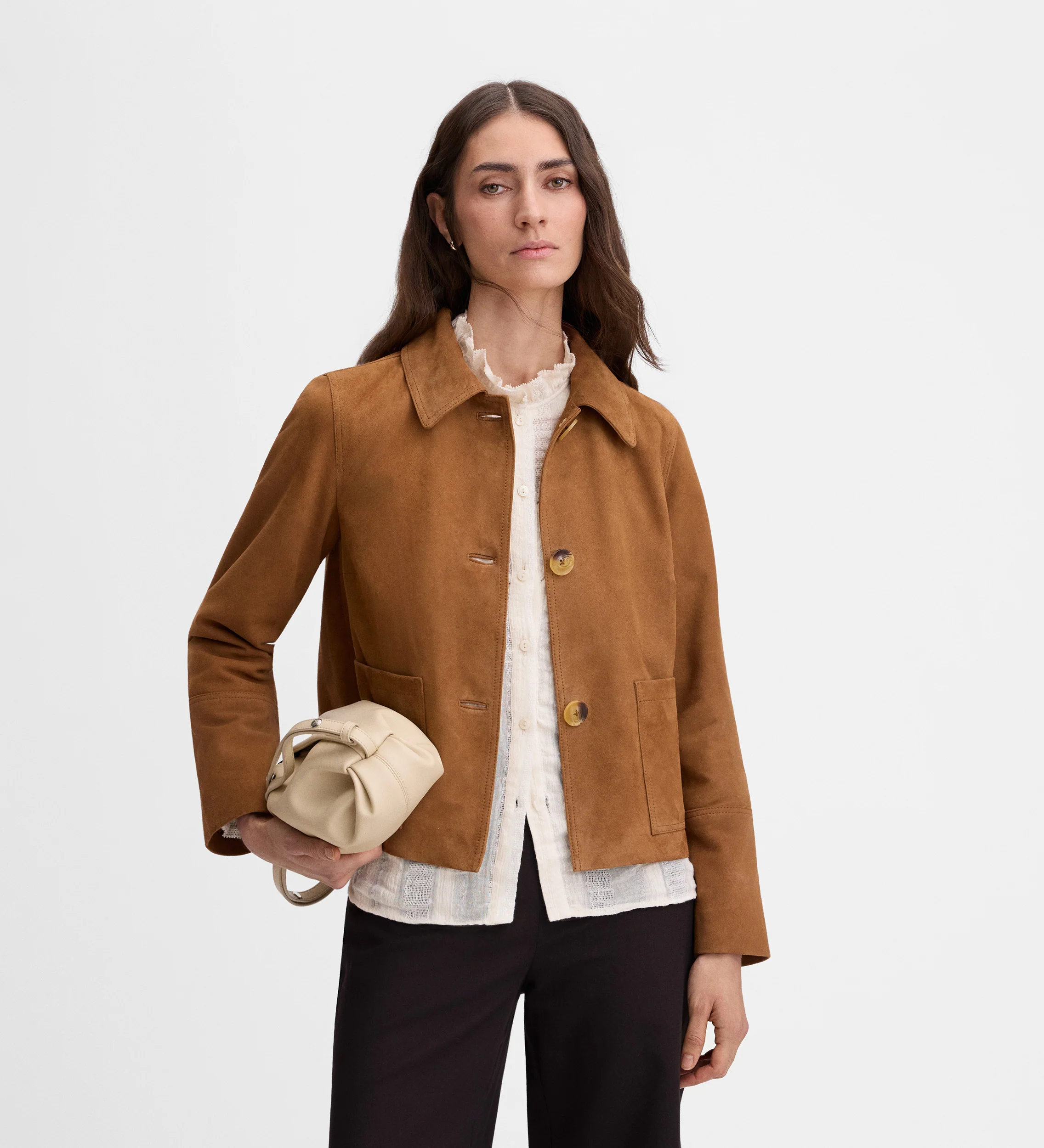 Chaqueta corta ante - Image 3