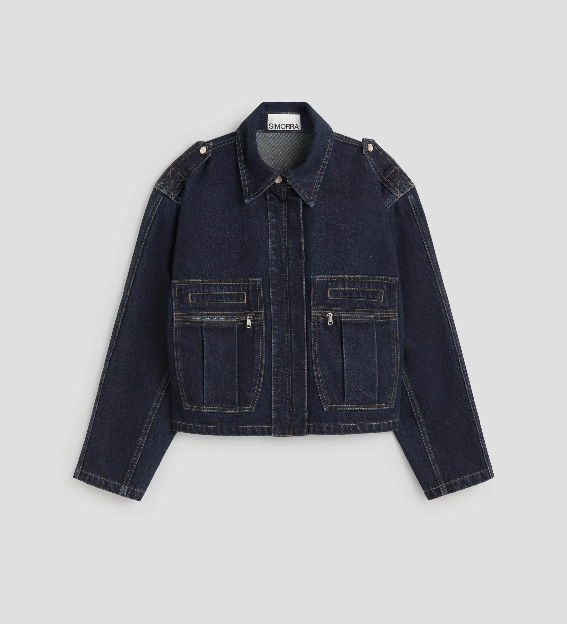 Chaqueta tejana bolsillos - Image 7