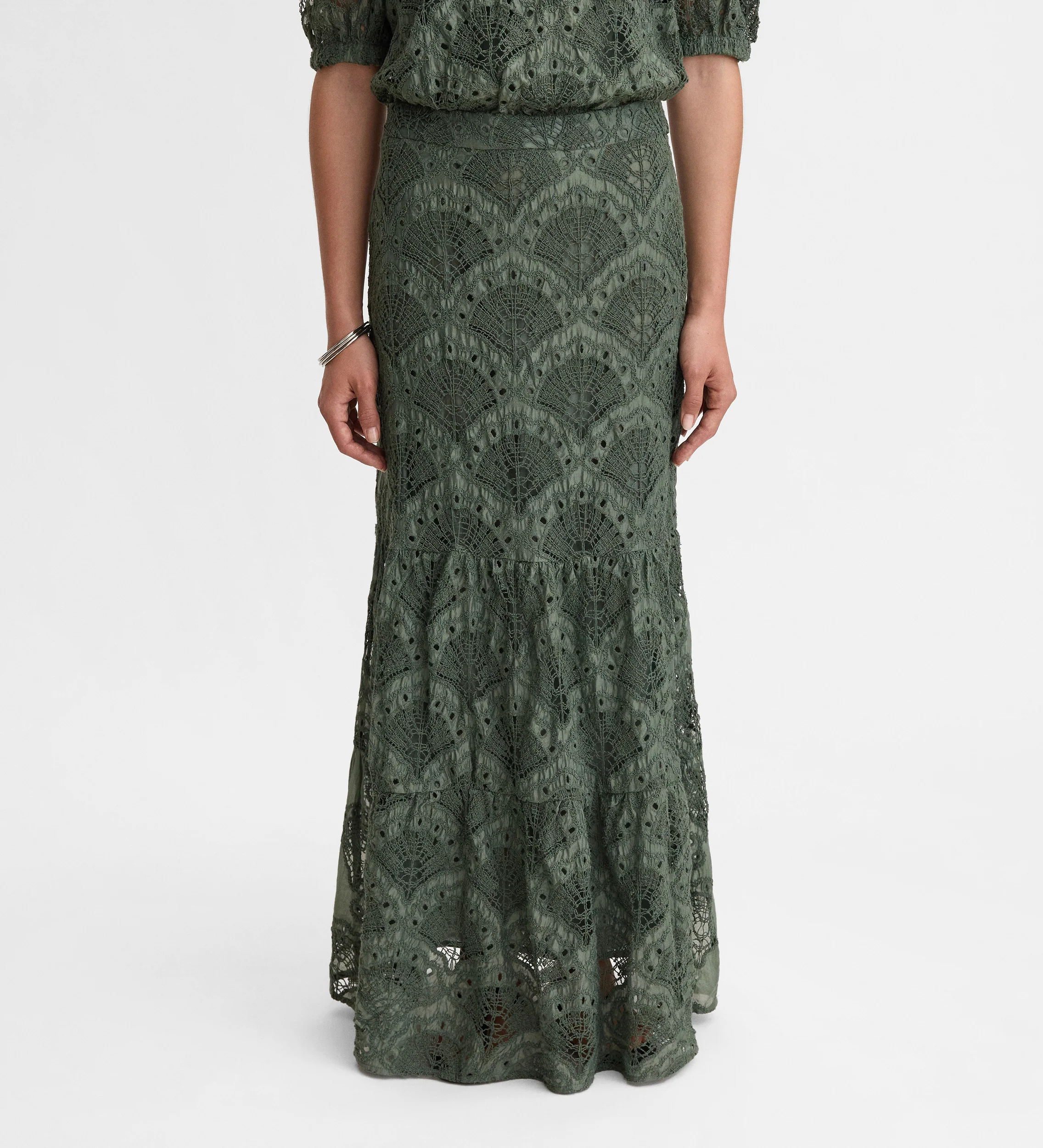 Falda algodón bordado - Image 3