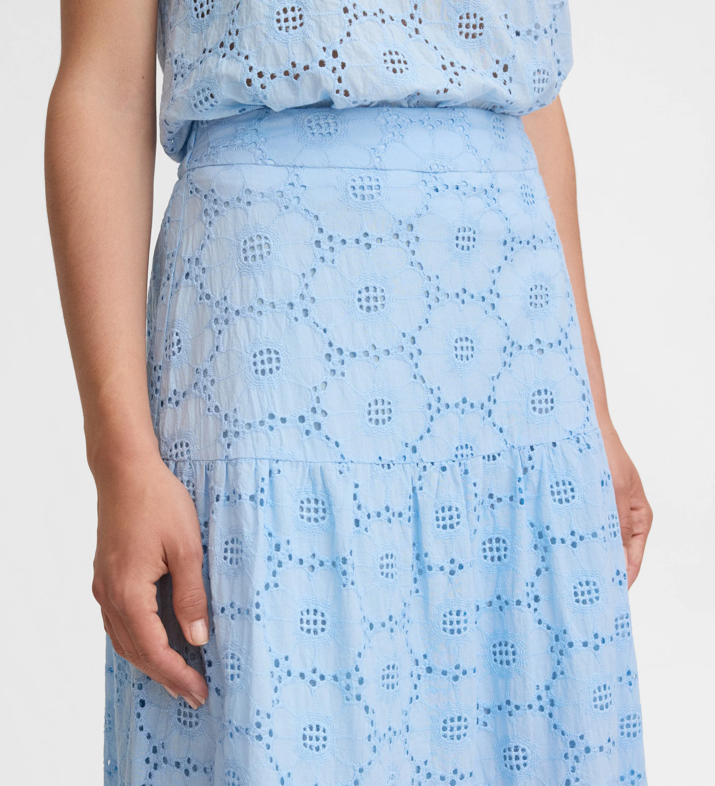 Falda algodón bordado - Image 3
