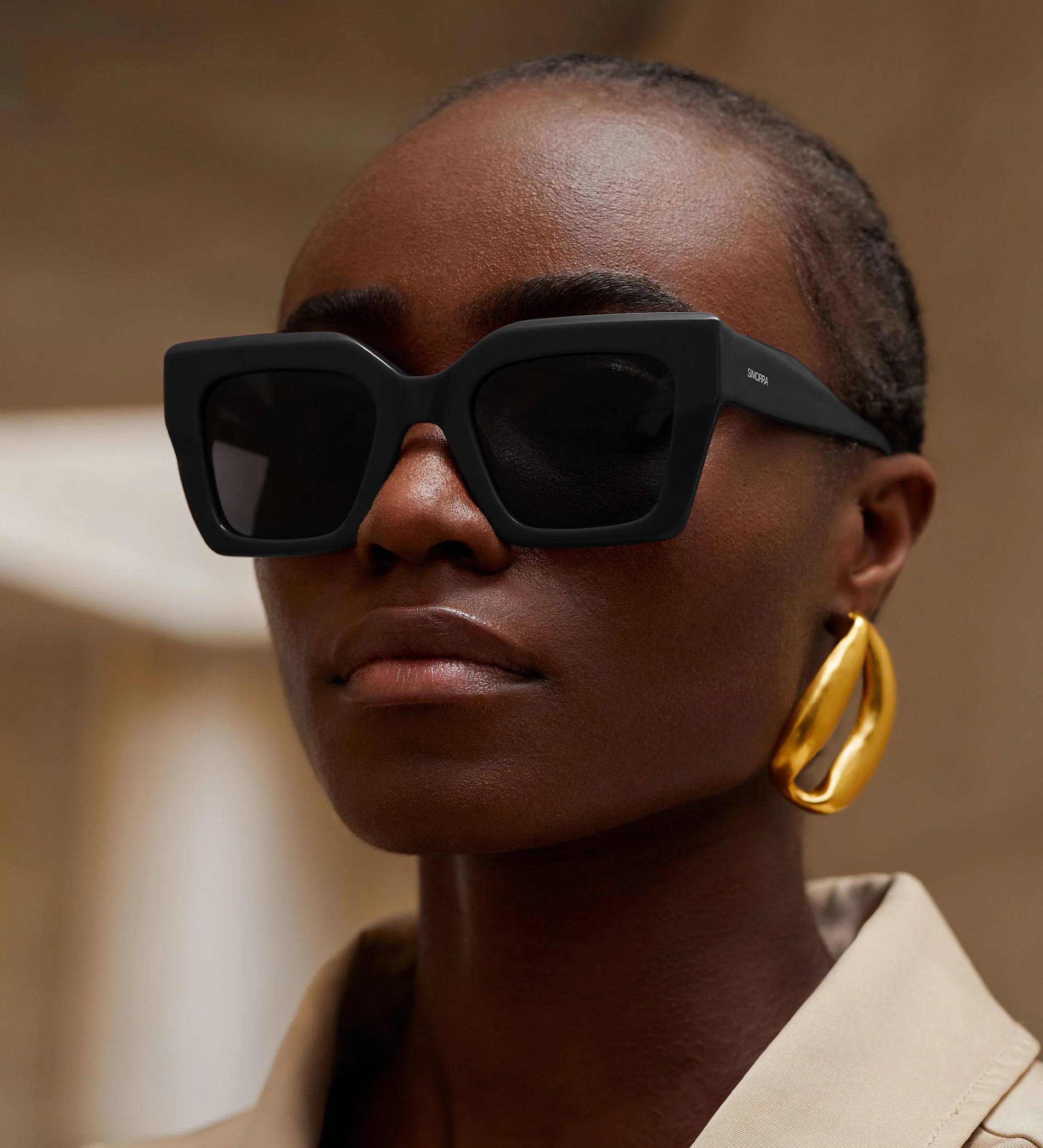Gafas sol cat eye oversize - Image 3