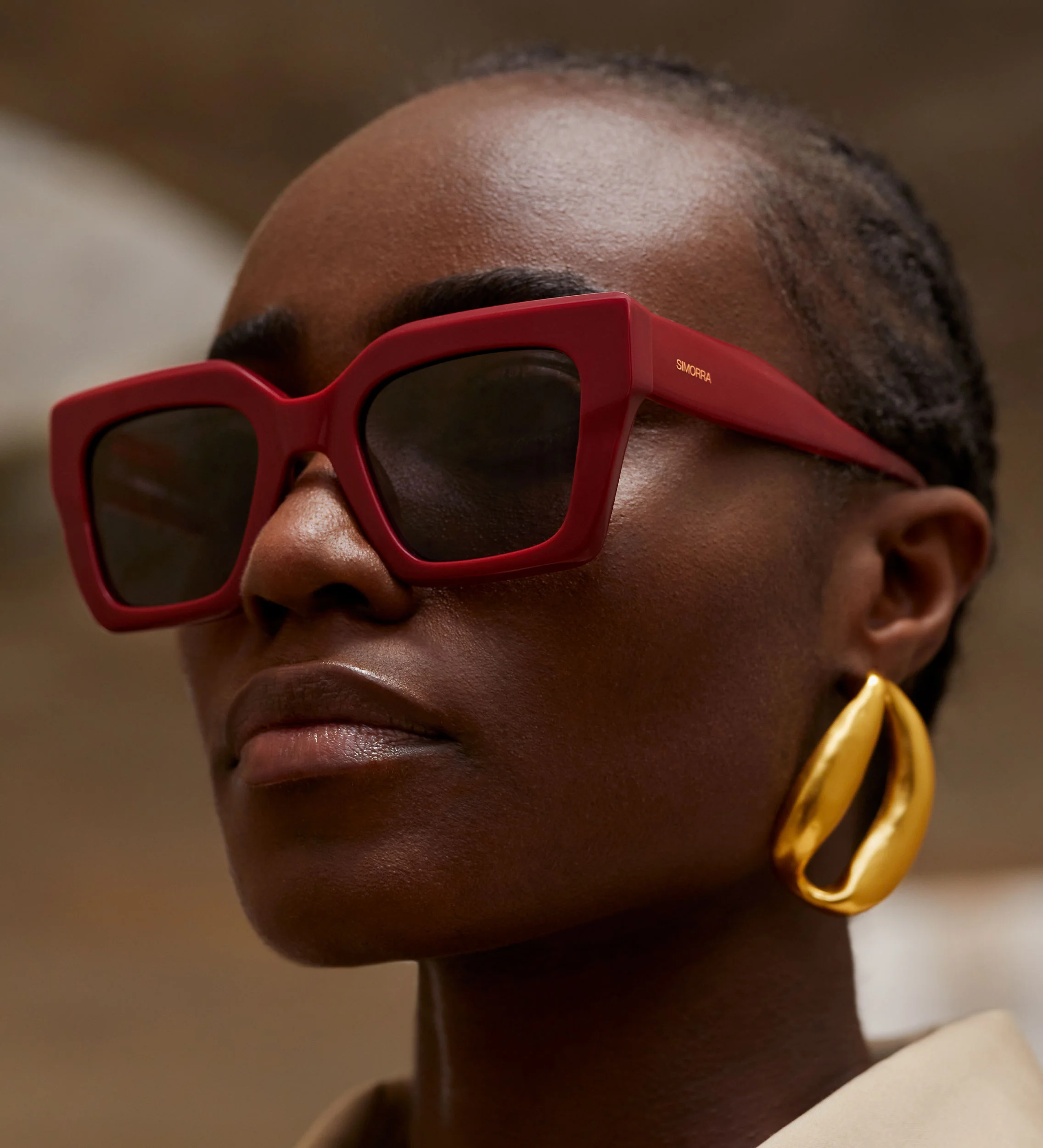 Gafas sol cat eye oversize - Image 3