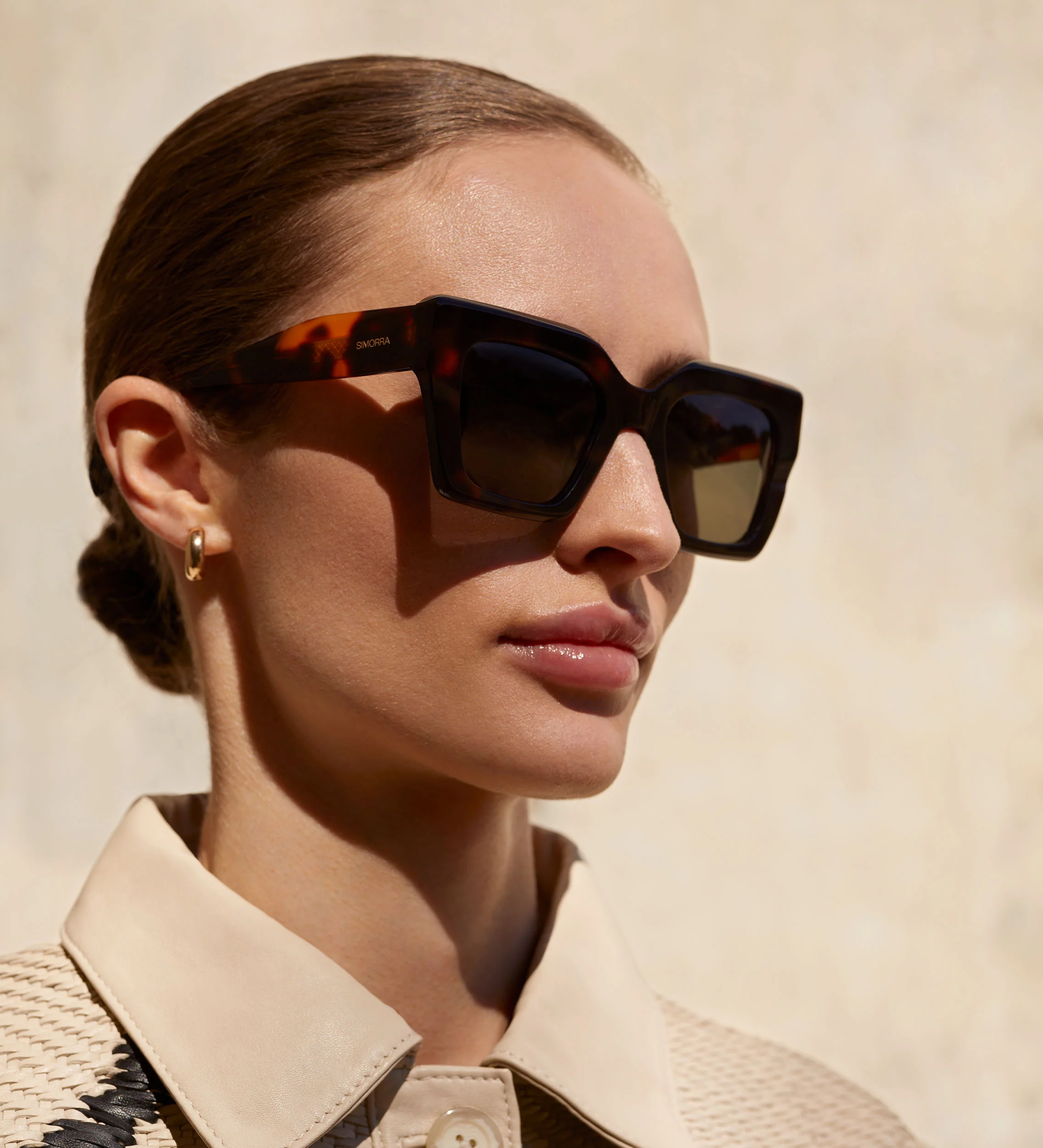 Gafas sol cat eye oversize - Image 3