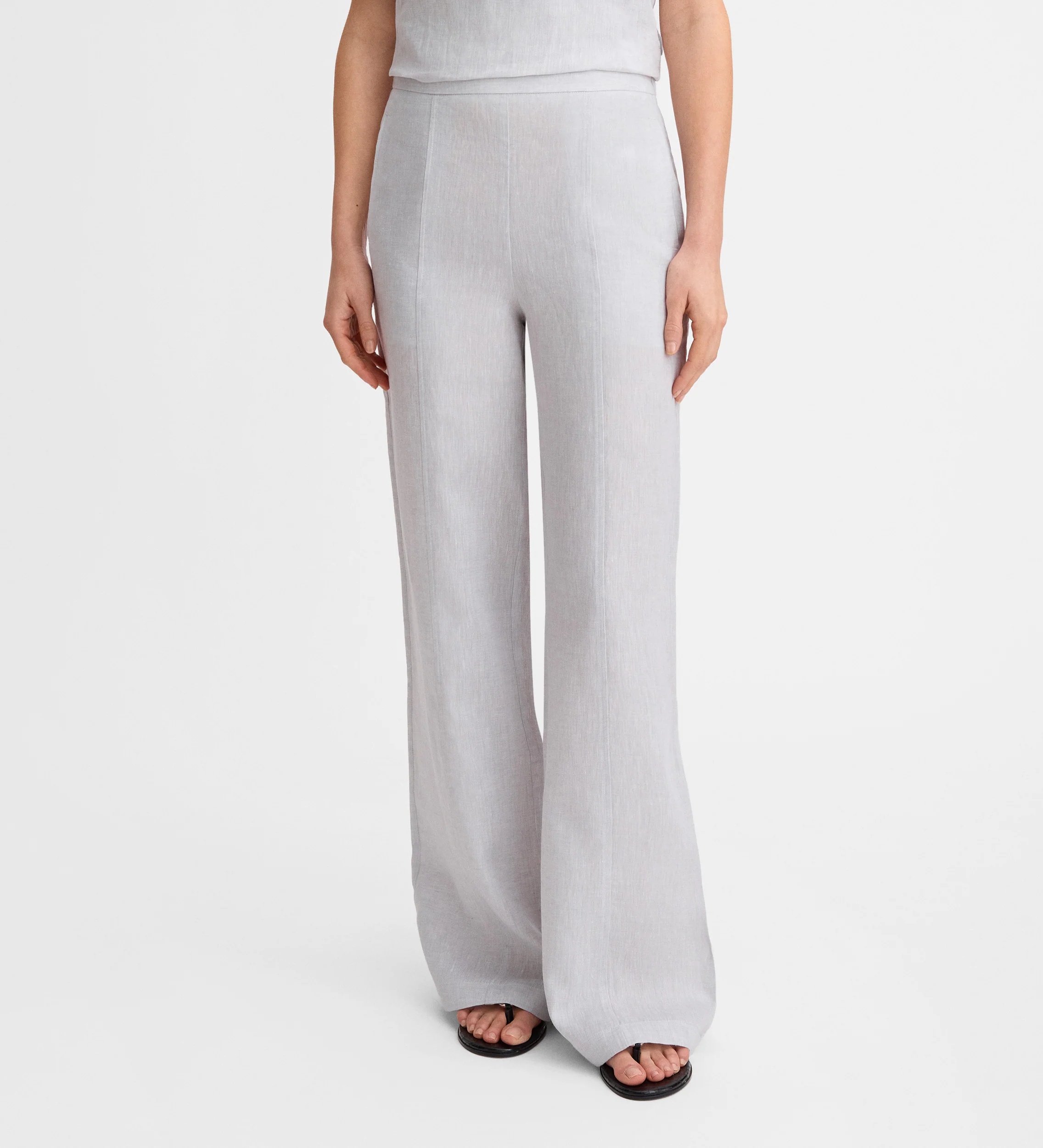 Pantalón ancho lino - Image 3