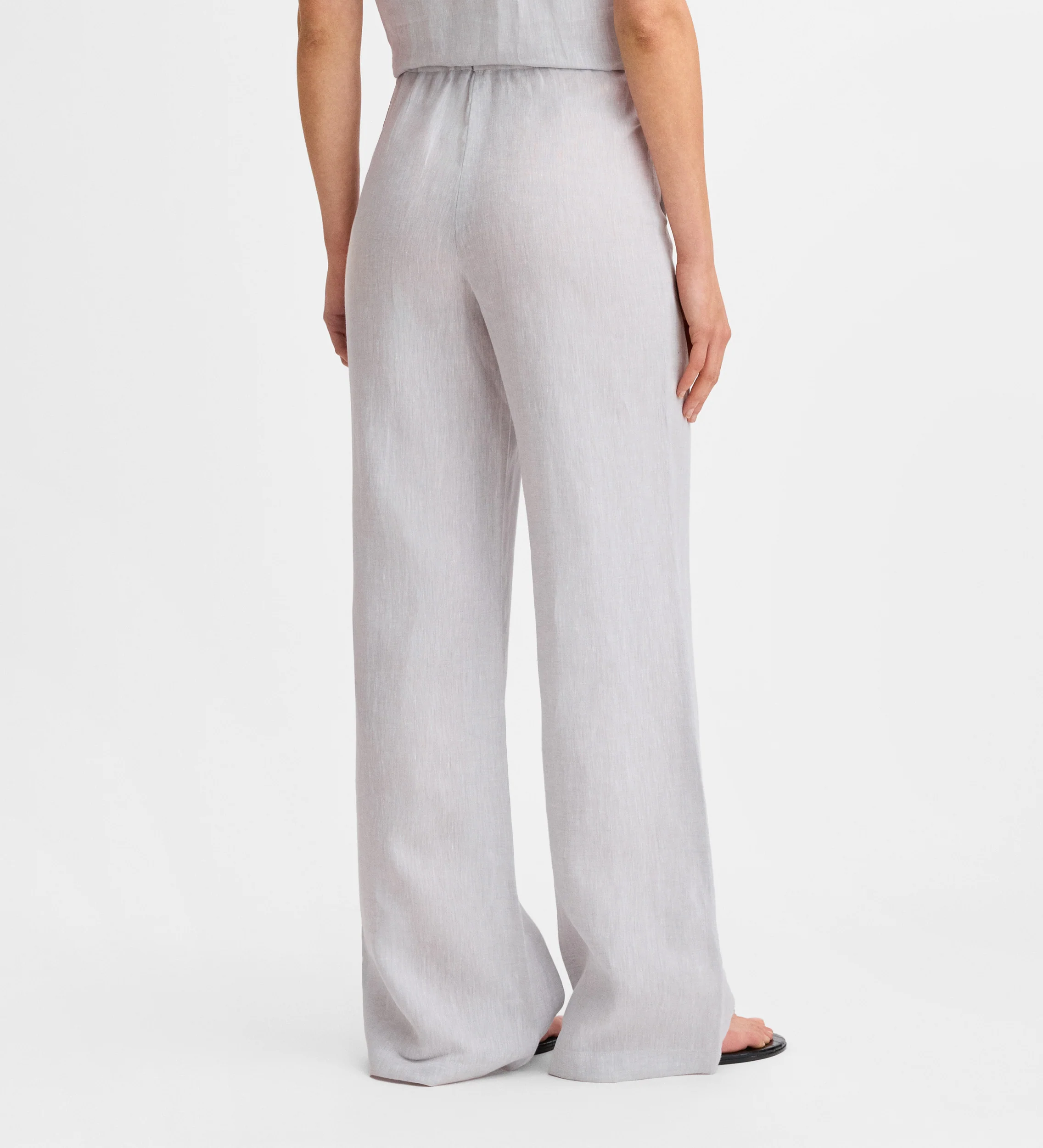 Pantalón ancho lino - Image 4