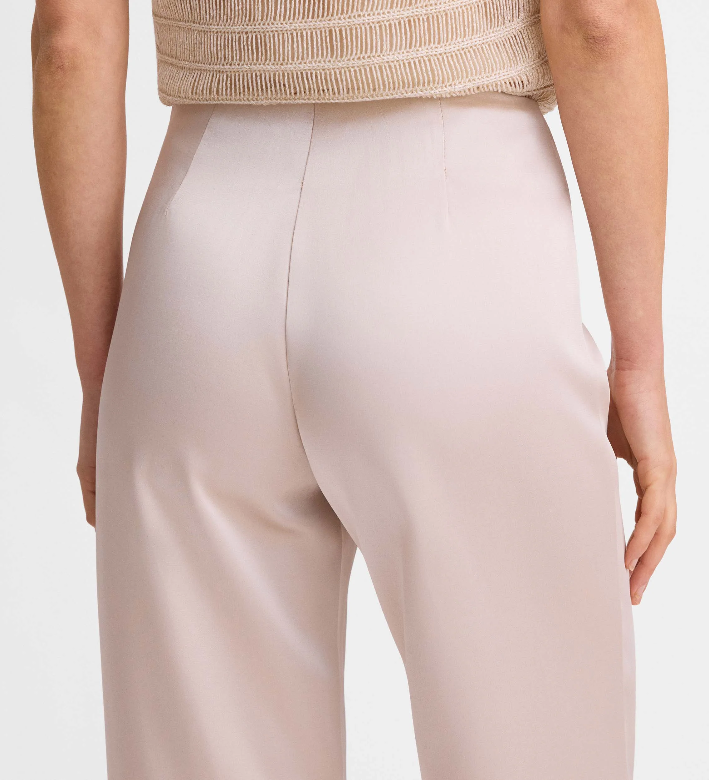 Pantalón palazzo satén - Image 4