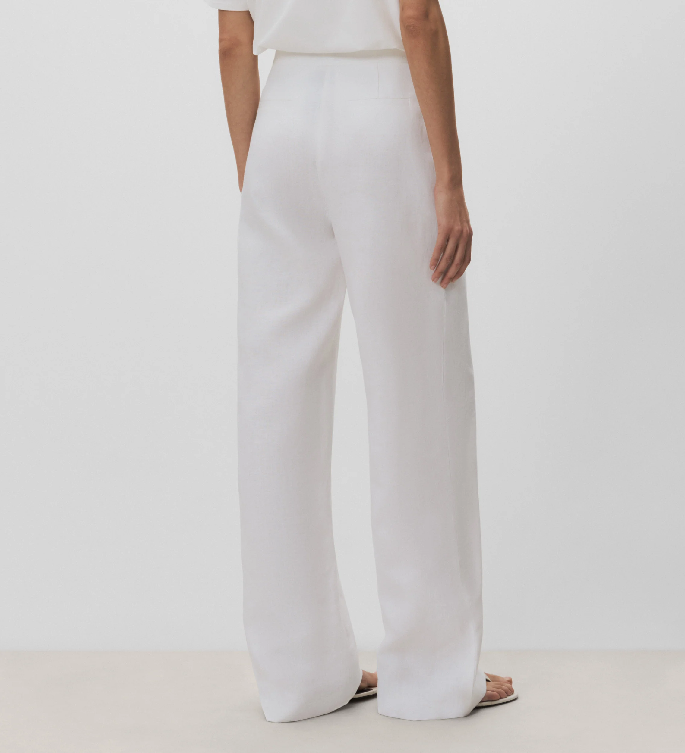 Pantalón recto lino - Image 5