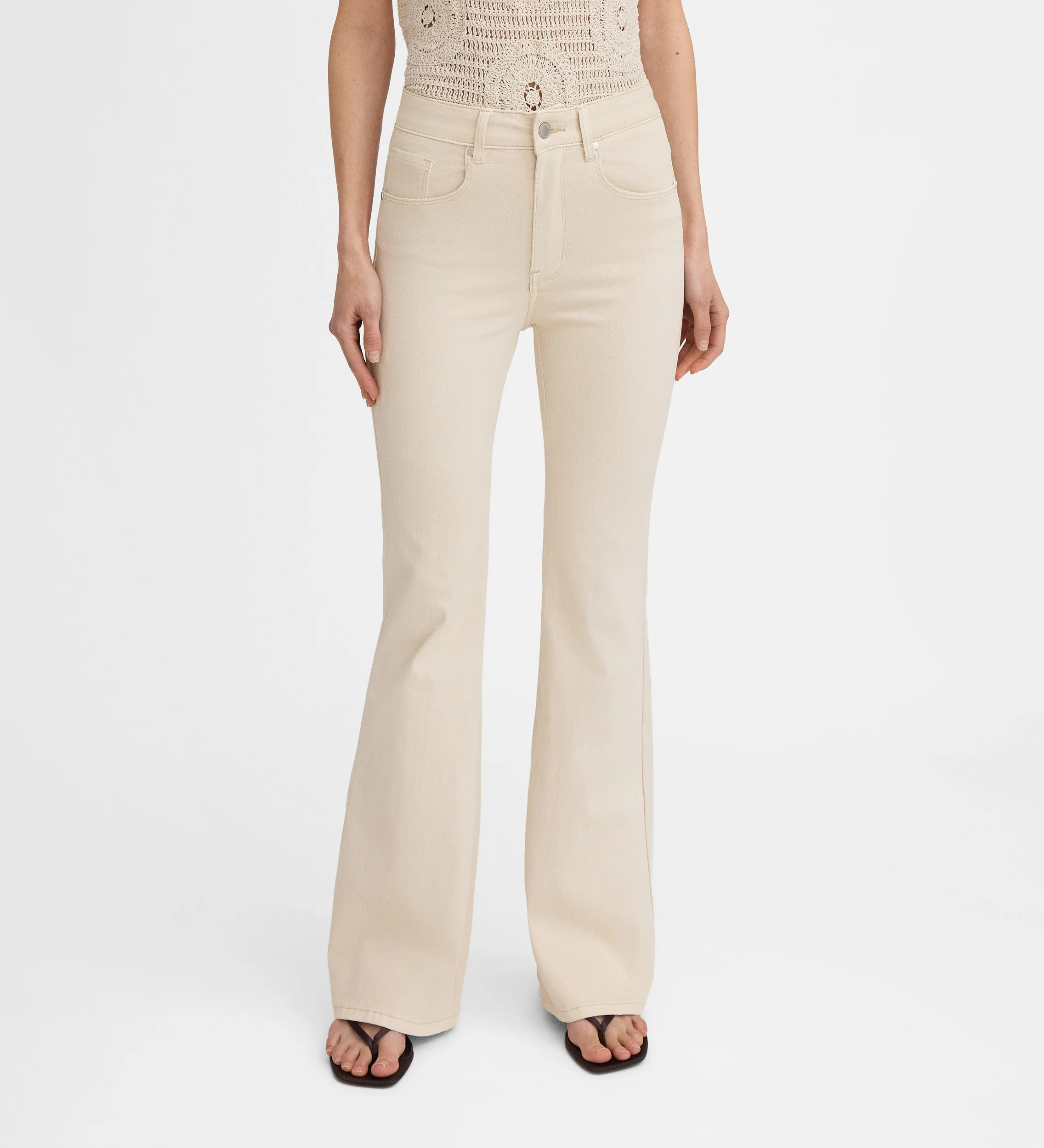 Pantalón vaquero acampanado - Image 3