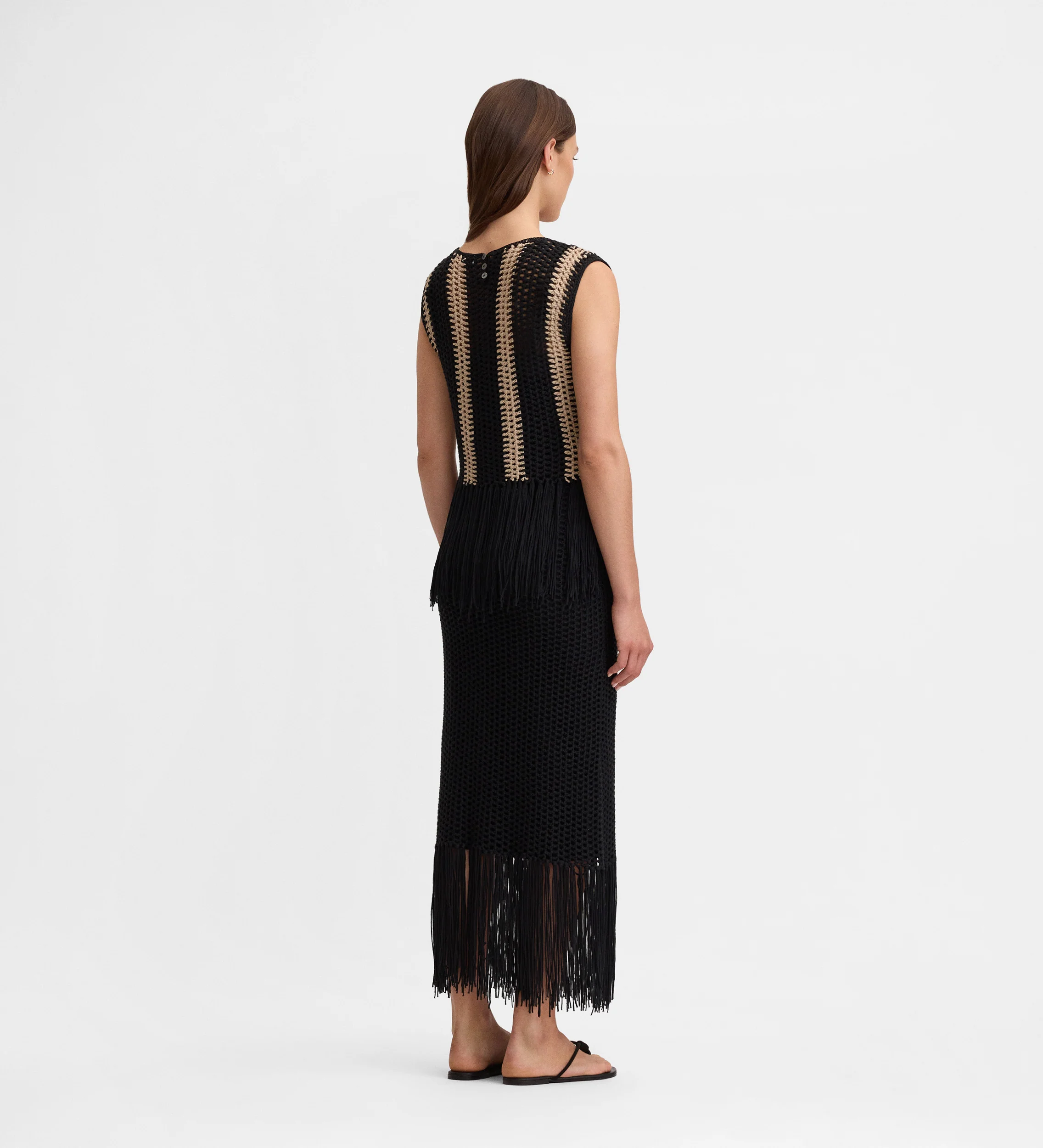 Top crochet flecos bicolor - Image 5
