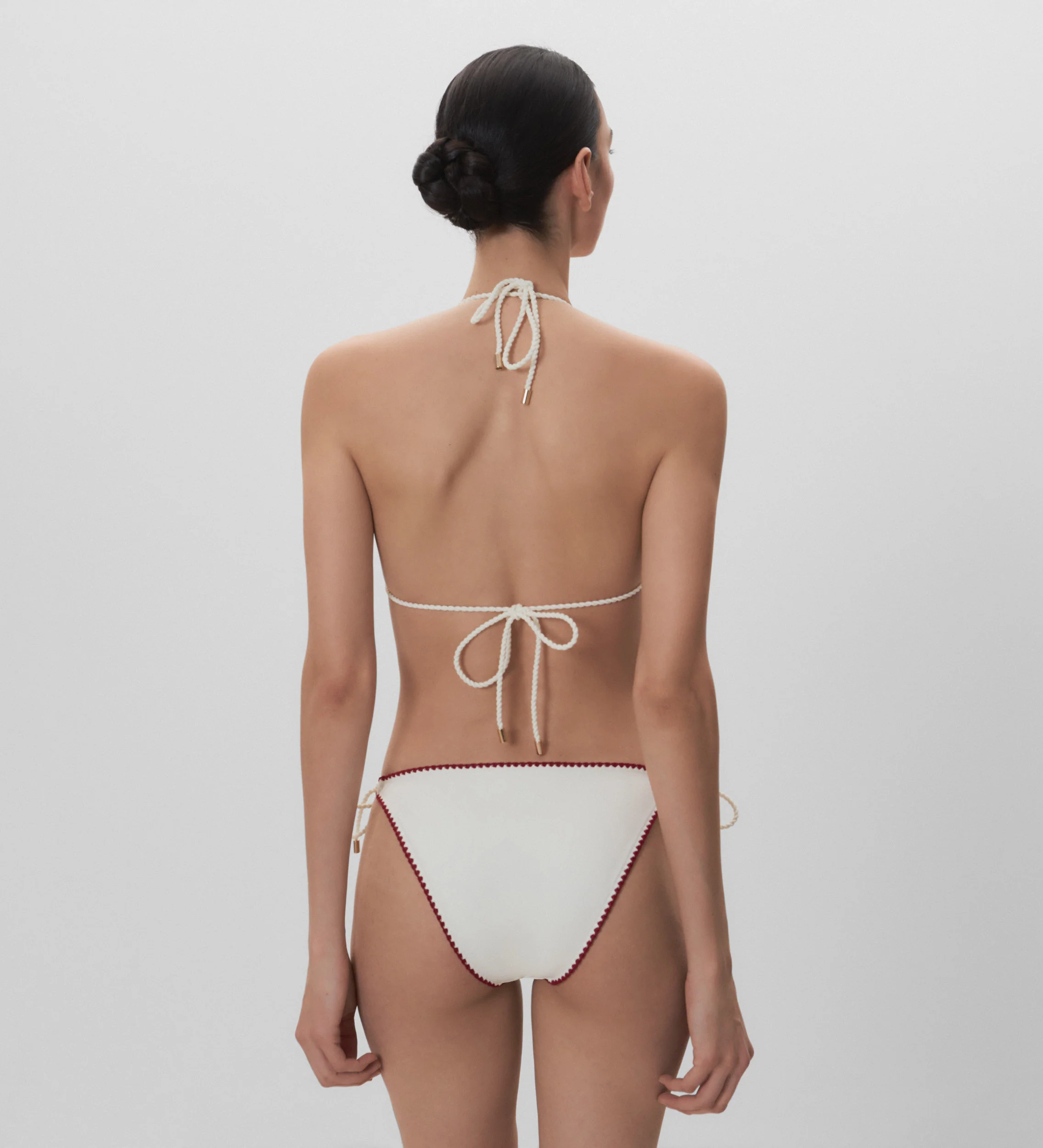 Top de bikini pespunte decorativo - Image 5