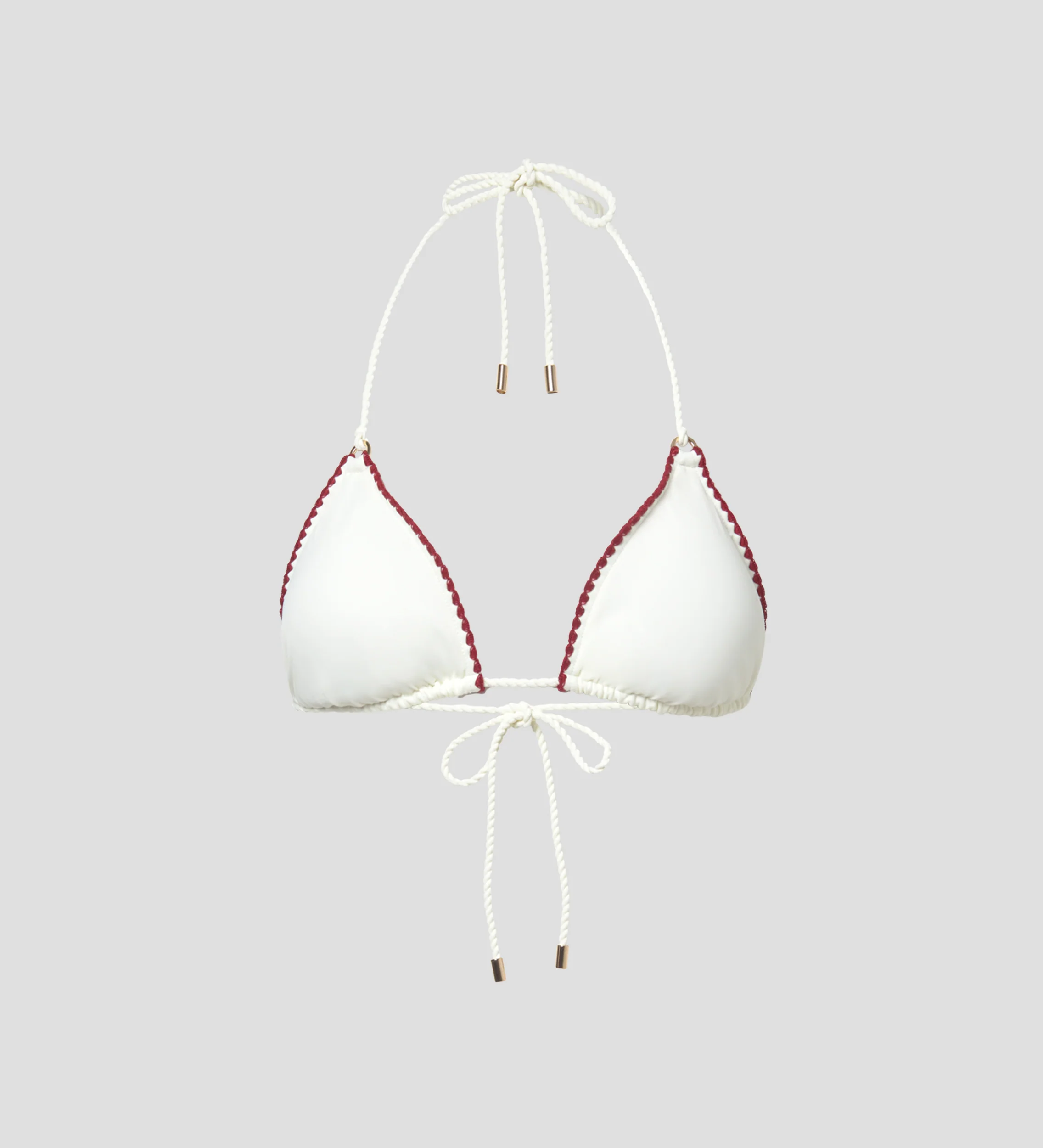Top de bikini pespunte decorativo - Image 6