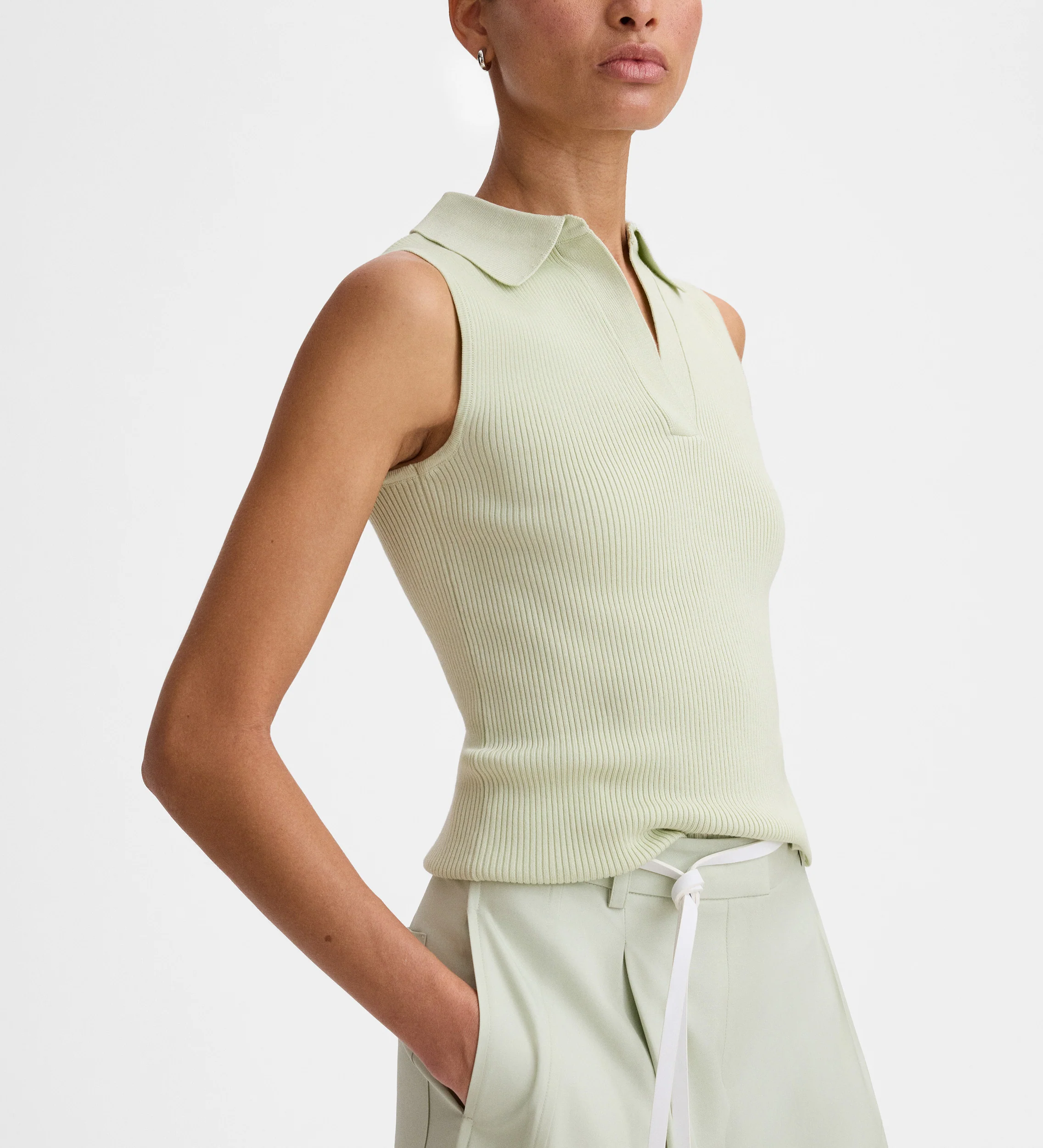 Top punto cuello polo - Image 4