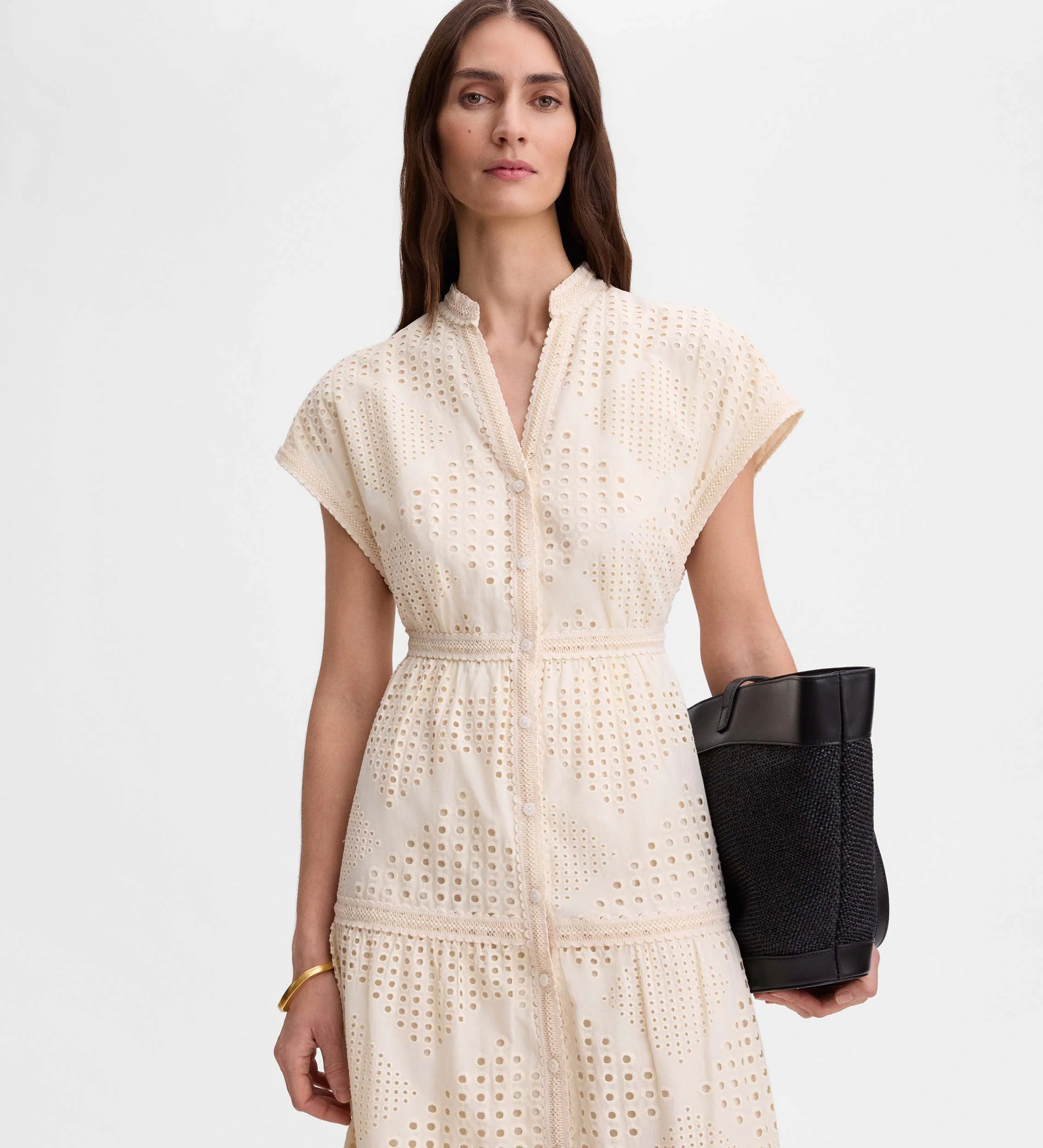 Vestido algodón bordado - Image 3