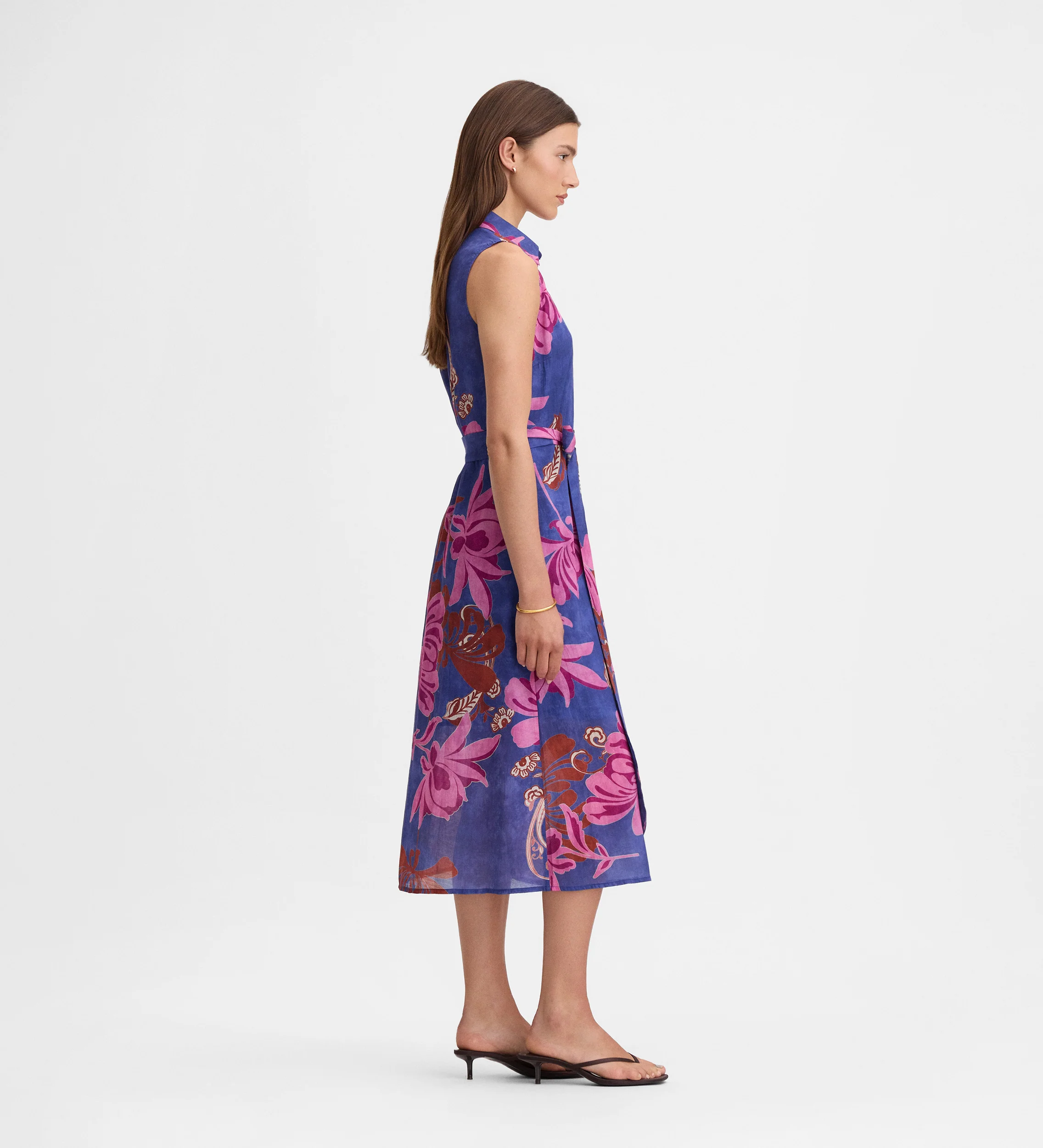 Vestido camisero estampado - Image 2