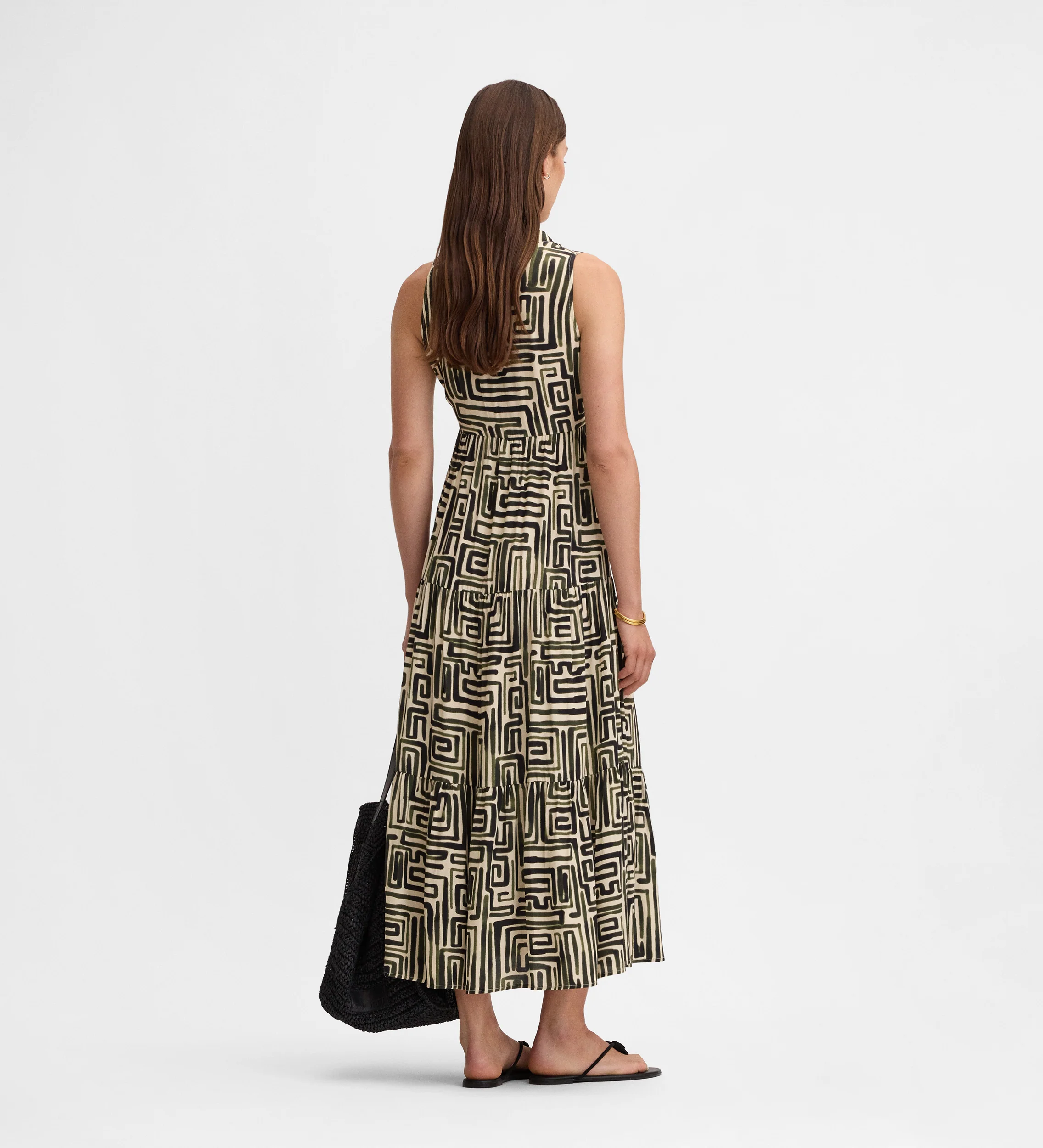 Vestido fluido estampado - Image 4