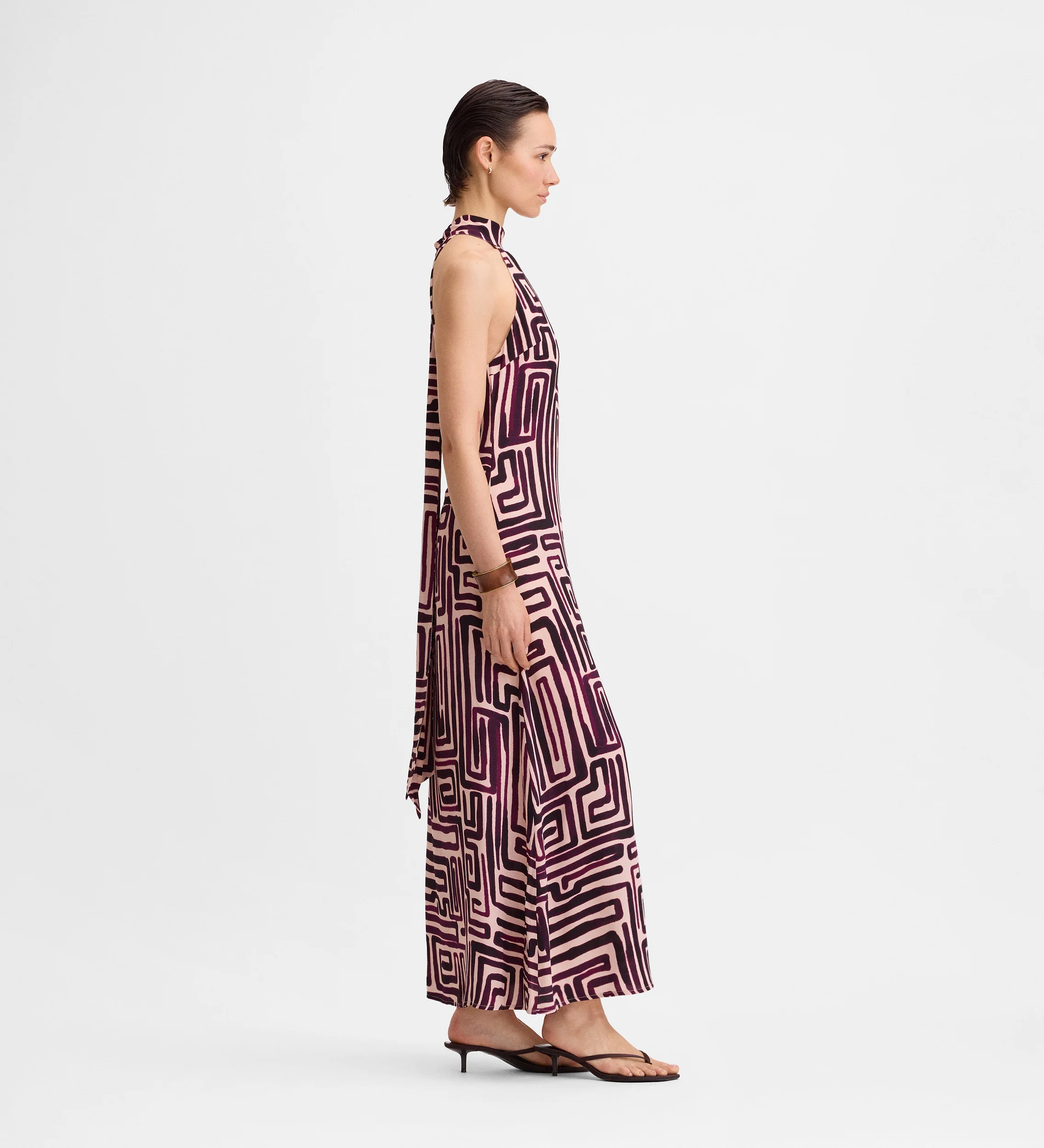 Vestido halter estampado - Image 2