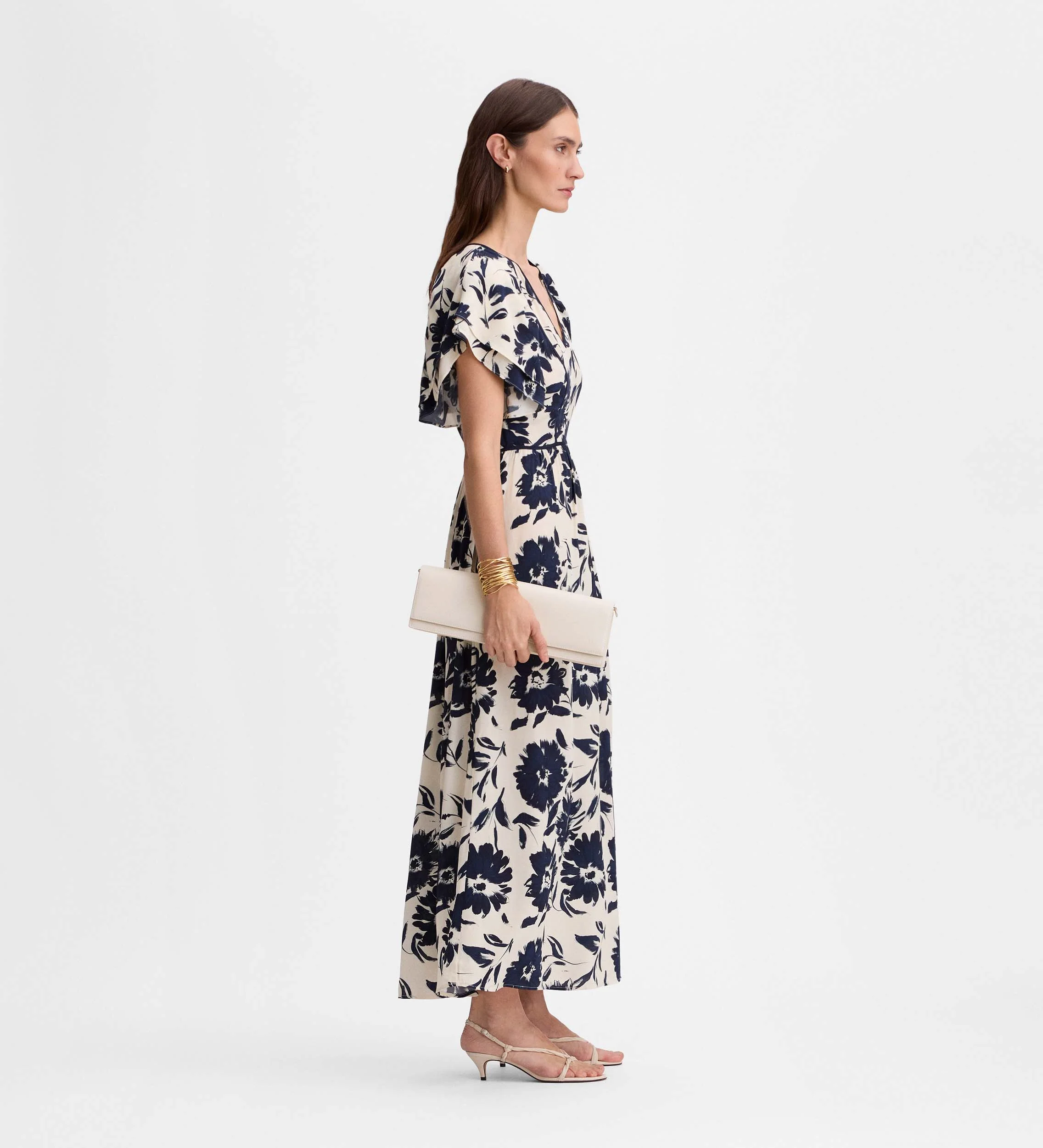 Vestido midi estampado - Image 2