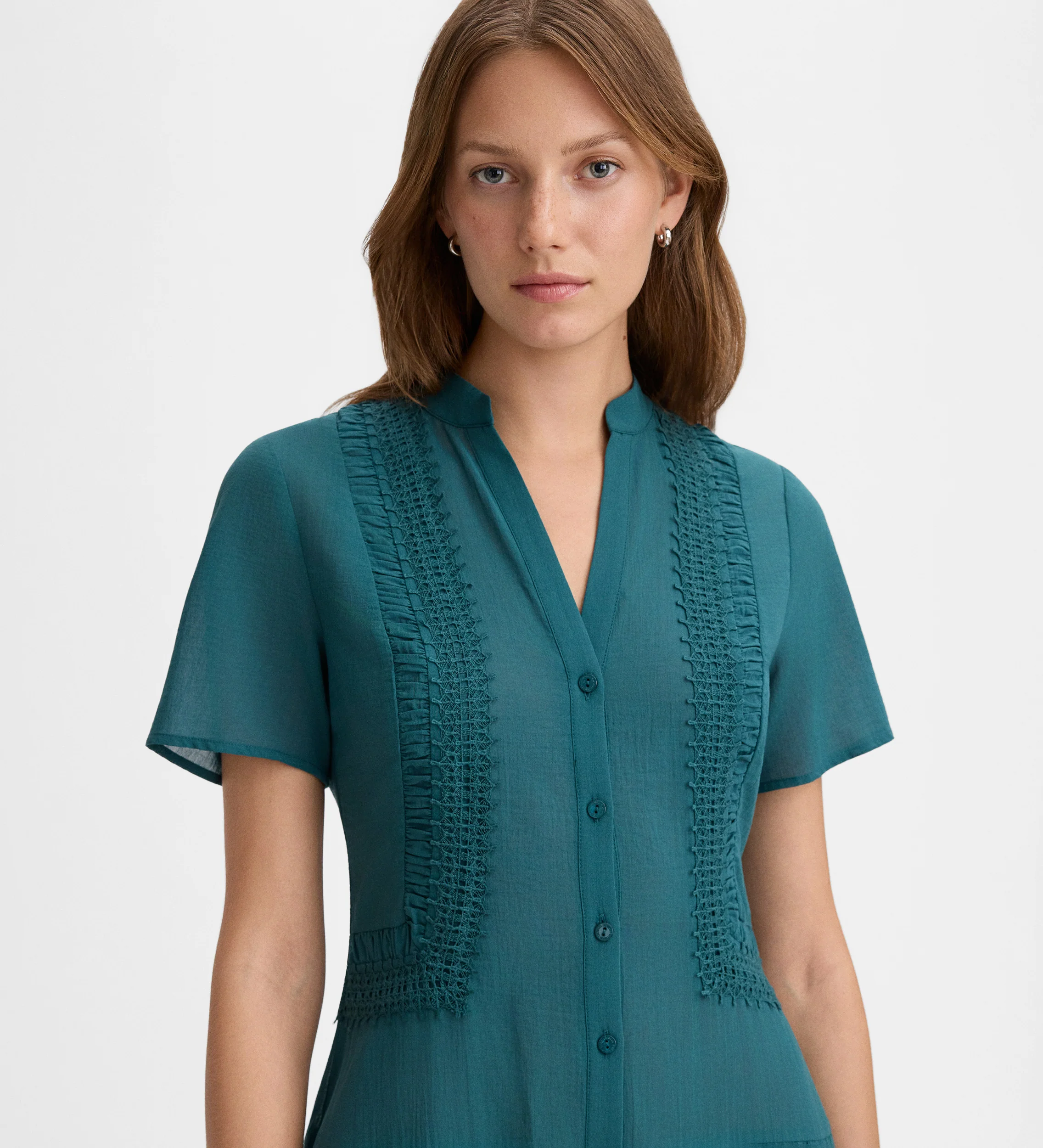 Vestido midi puntillas - Image 3