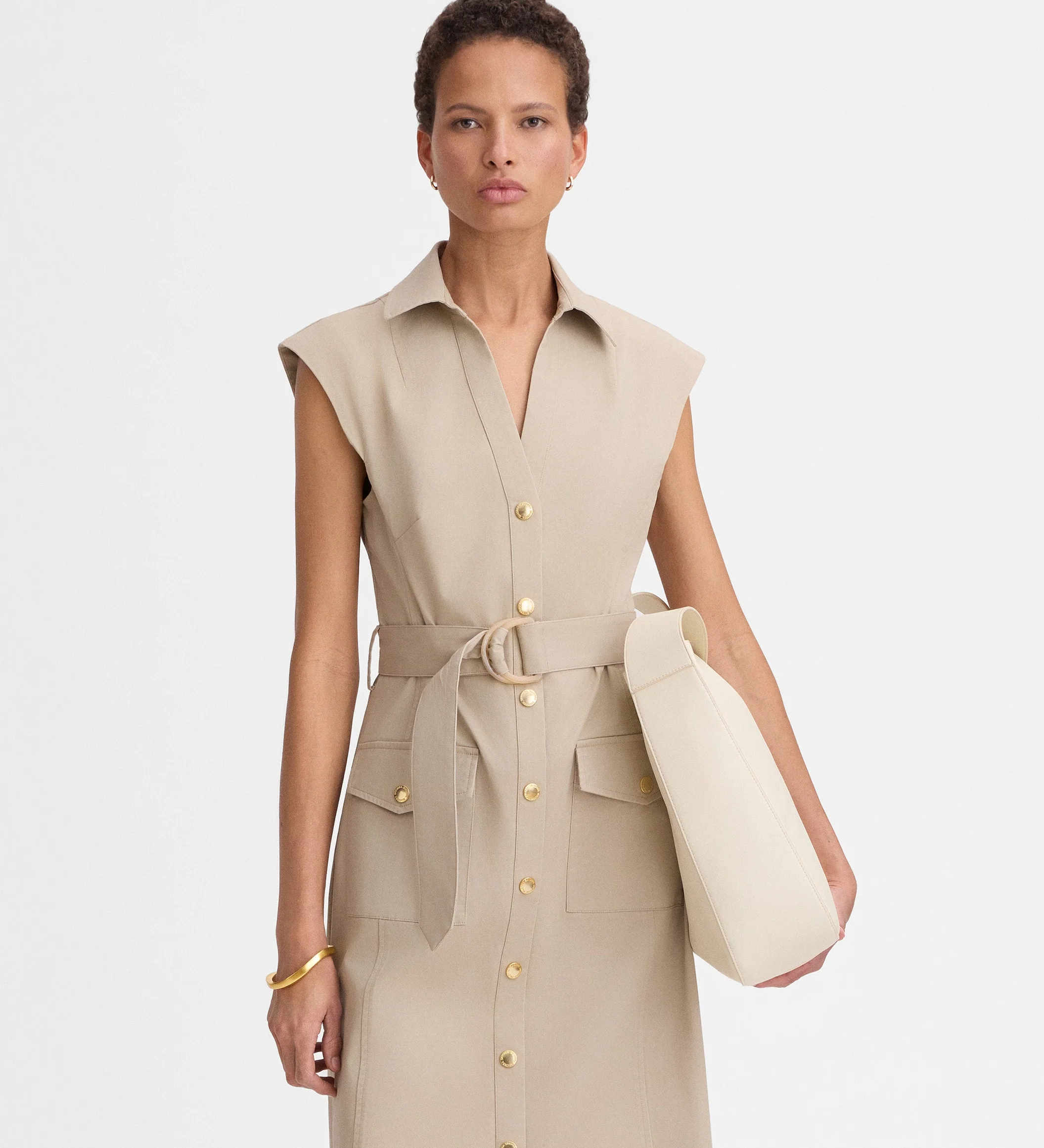 Vestido midi sahariano - Image 4