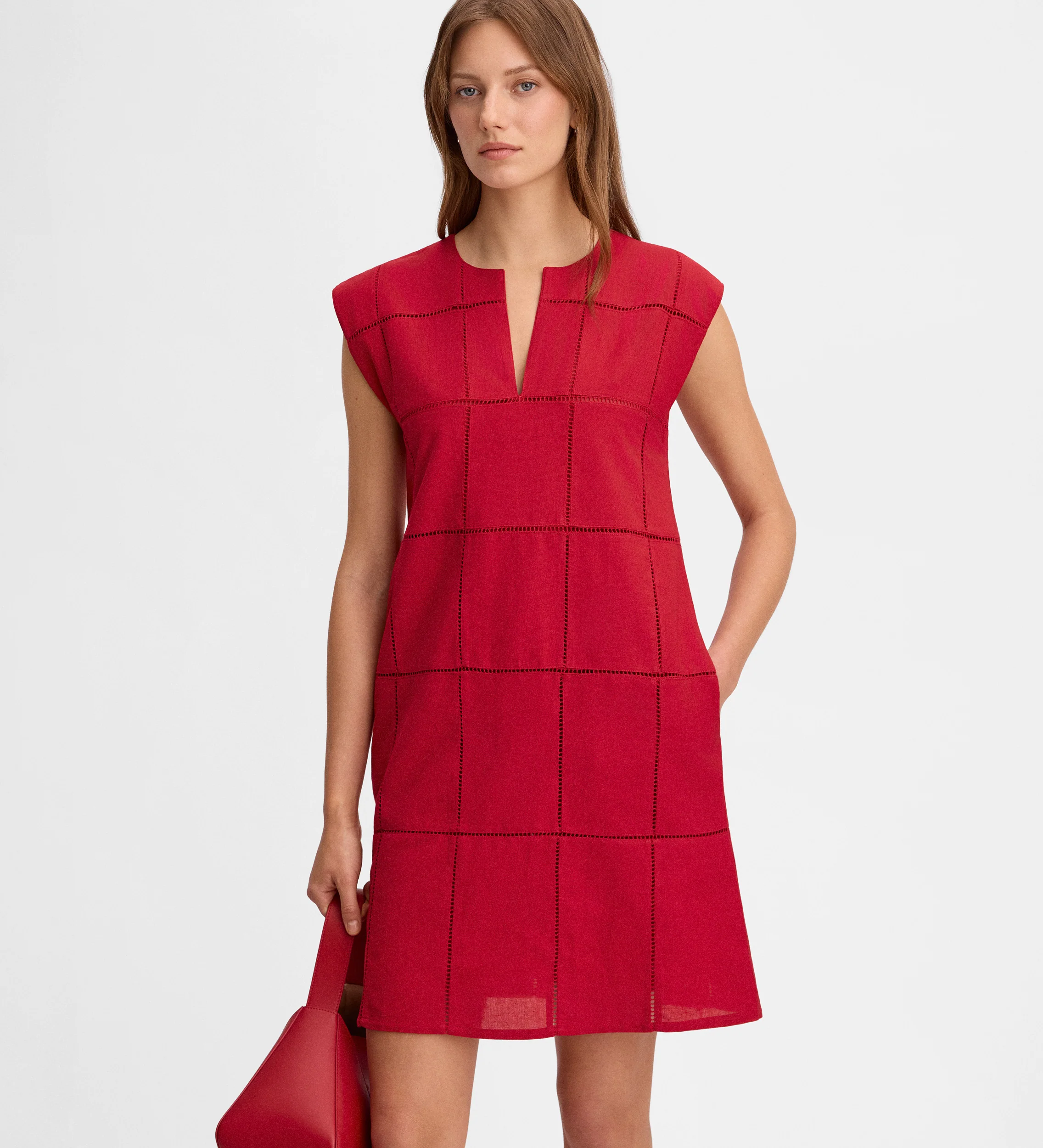 Vestido mini lino - Image 3