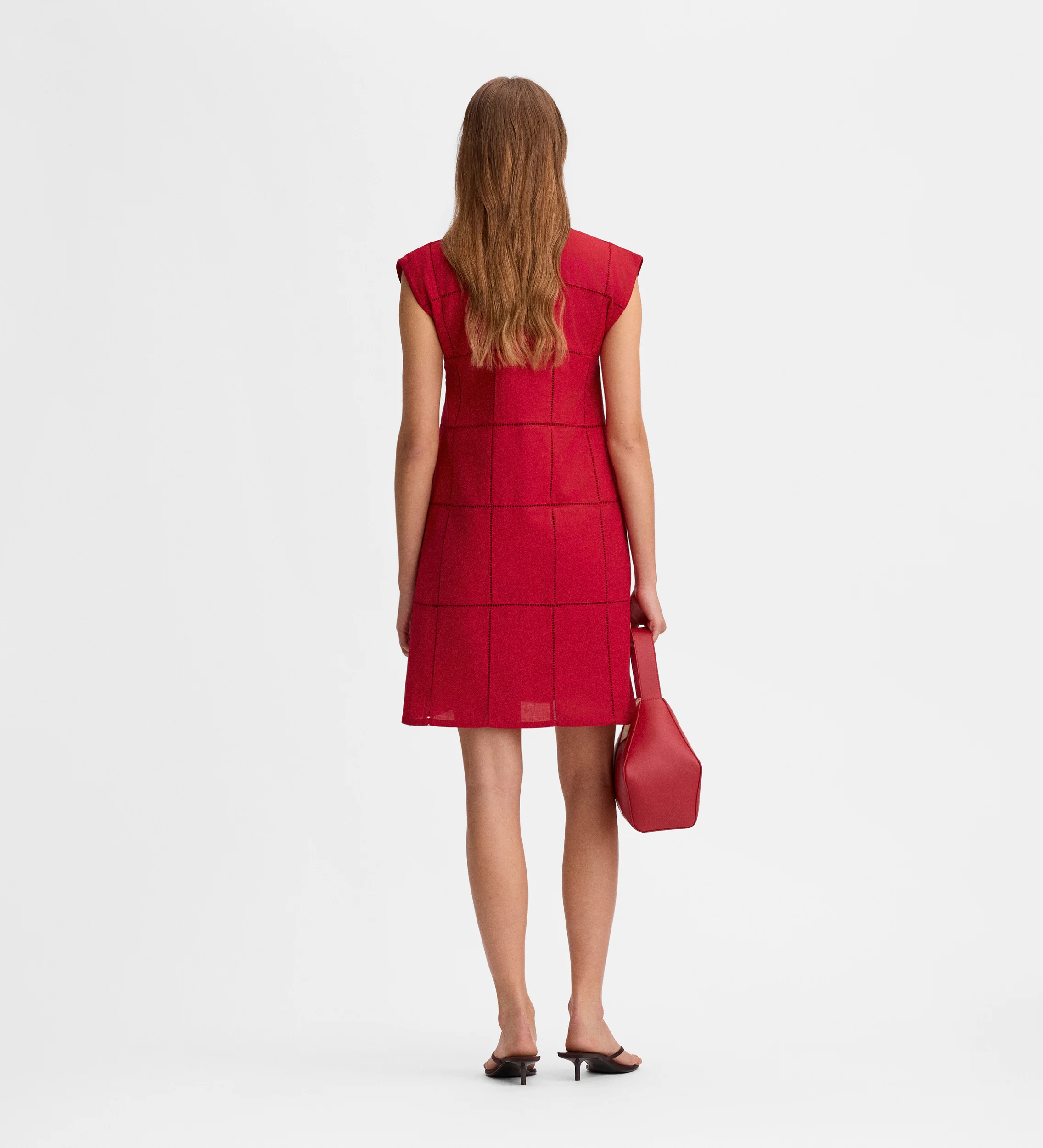 Vestido mini lino - Image 4