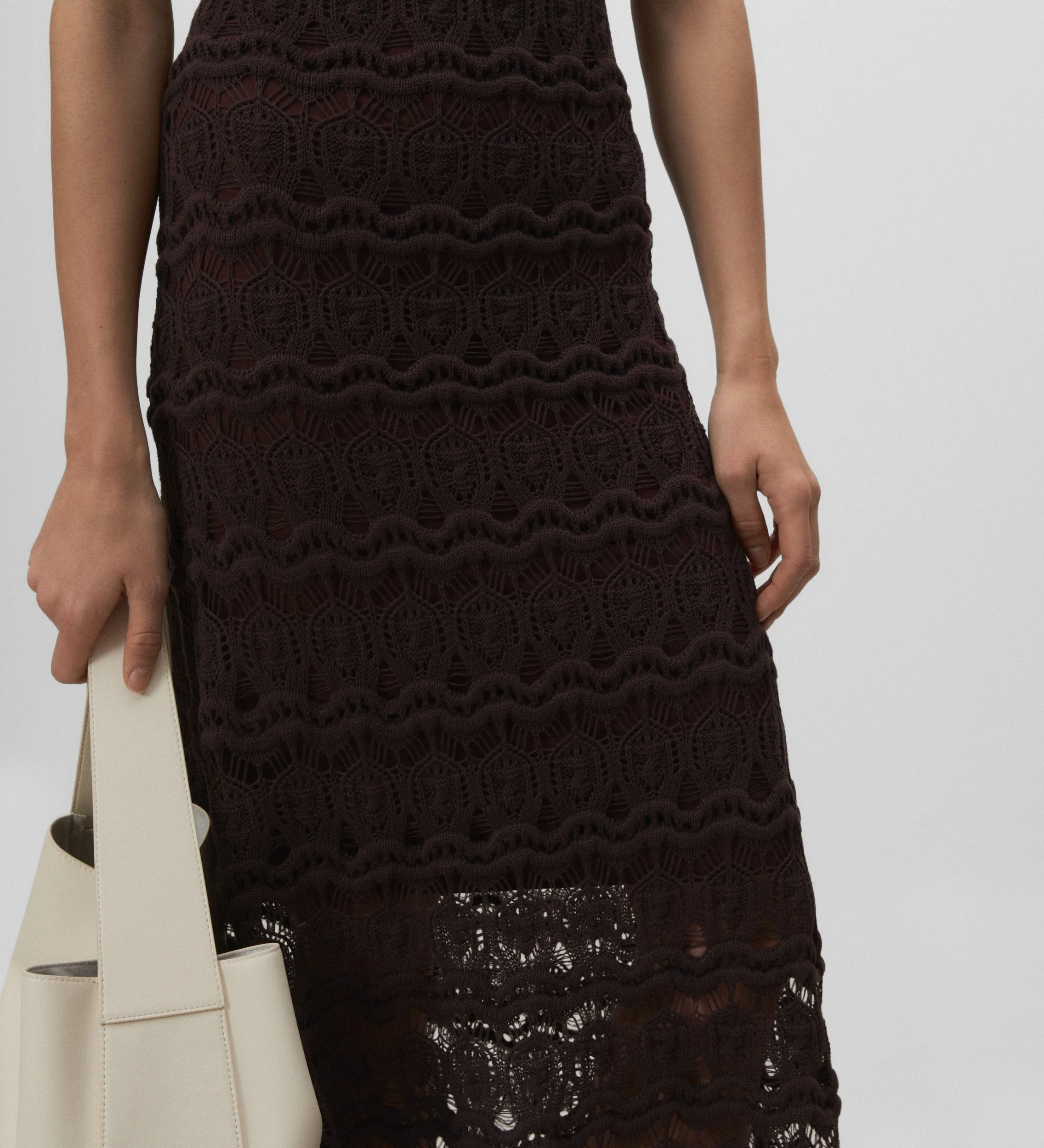 Vestido tricot calados - Image 5