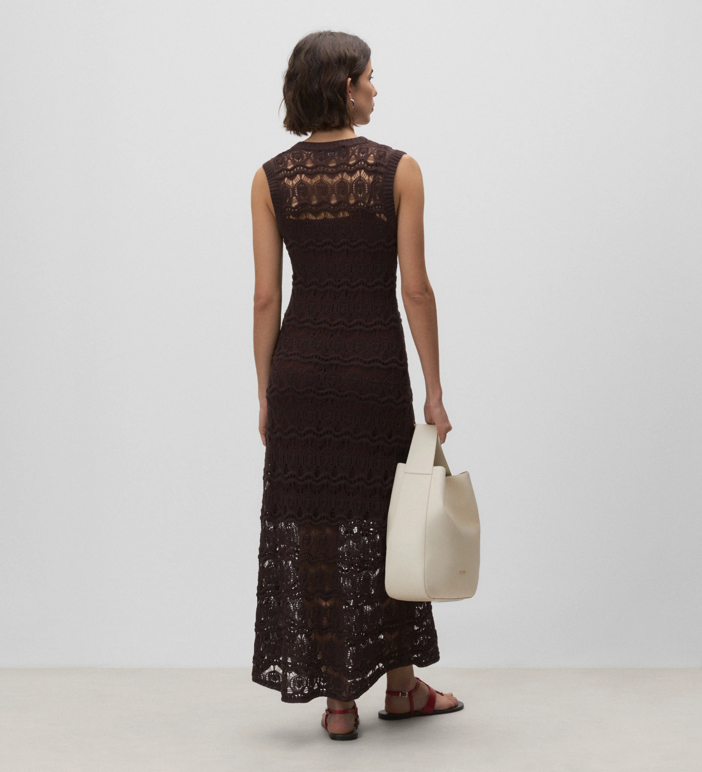 Vestido tricot calados - Image 6