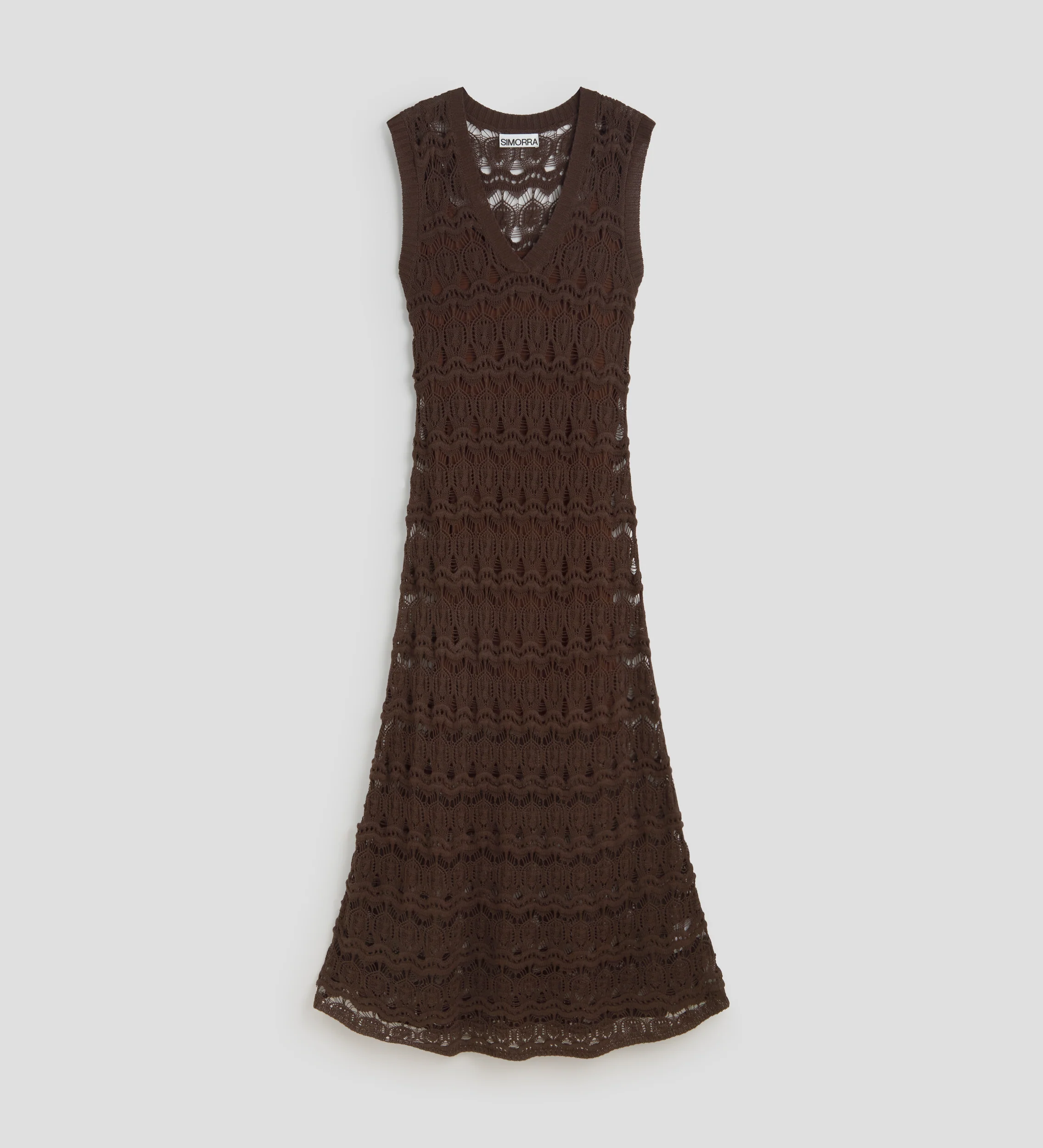 Vestido tricot calados - Image 7